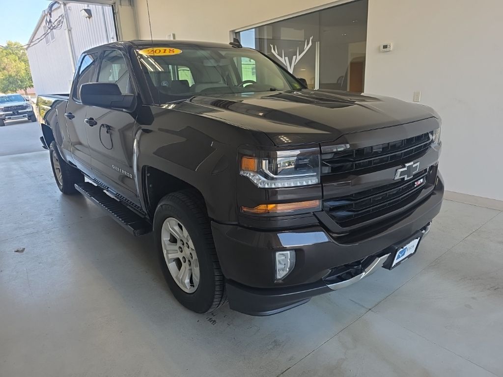 Havana Metallic 2018 Chevrolet Silverado 1500 Pickup Truck Four-Wheel Drive 6-Speed Automatic Overdrive