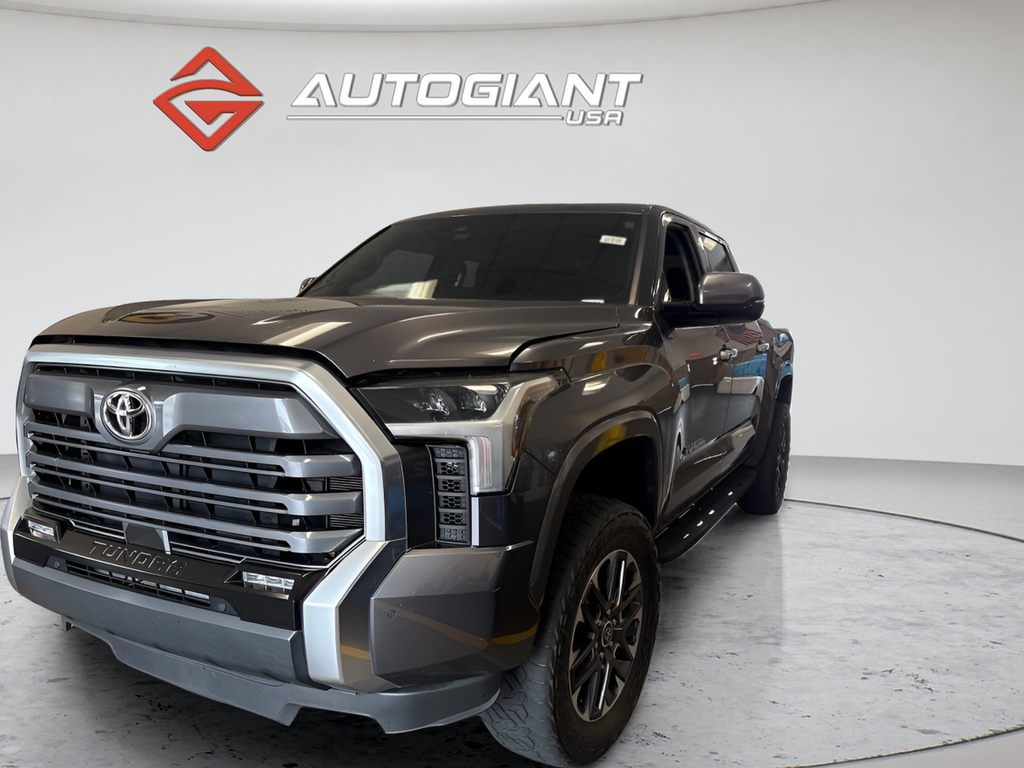 Magnetic Gray Metallic 2023 Toyota Tundra Pickup Truck Four-Wheel Drive Automatic