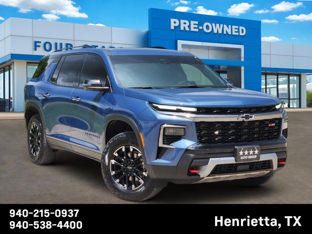 Lakeshore Blue Metallic 2024 Chevrolet Traverse Z71 AWD SUV / Crossover Four-Wheel Drive 8-Speed Automatic