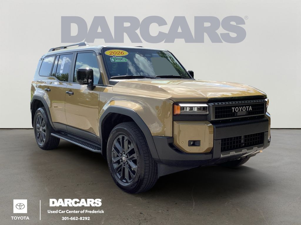 Trail Dust/Gray Scape Roof 2026 Toyota Land Cruiser SUV / Crossover Four-Wheel Drive 8-Speed Automatic