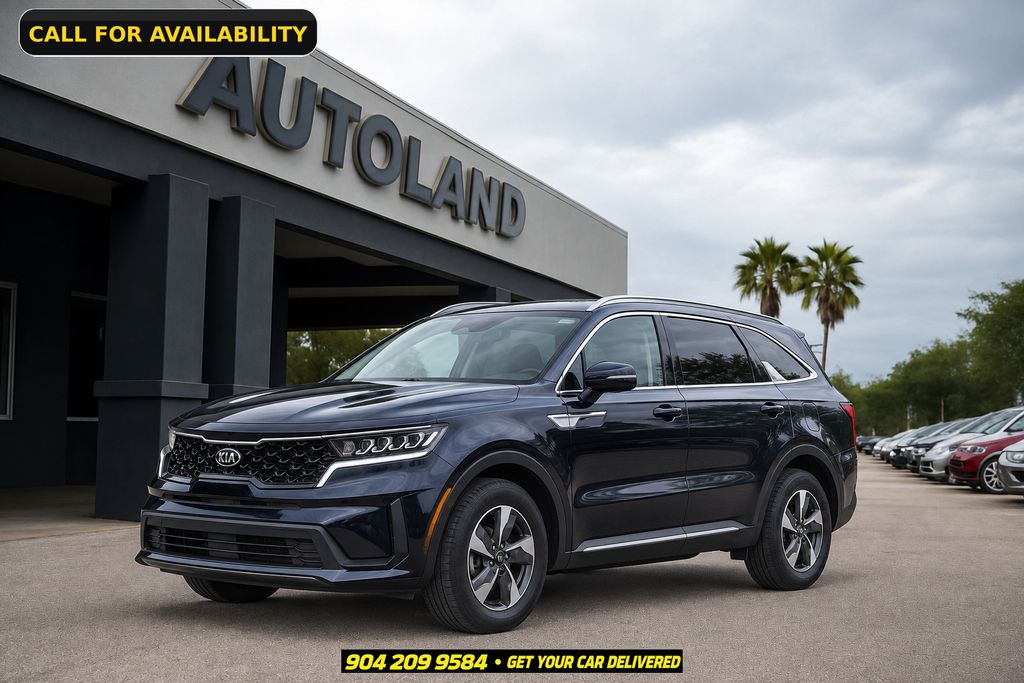 Aurora Black 2021 Kia Sorento Hybrid SUV / Crossover Front-Wheel Drive 6-Speed Automatic