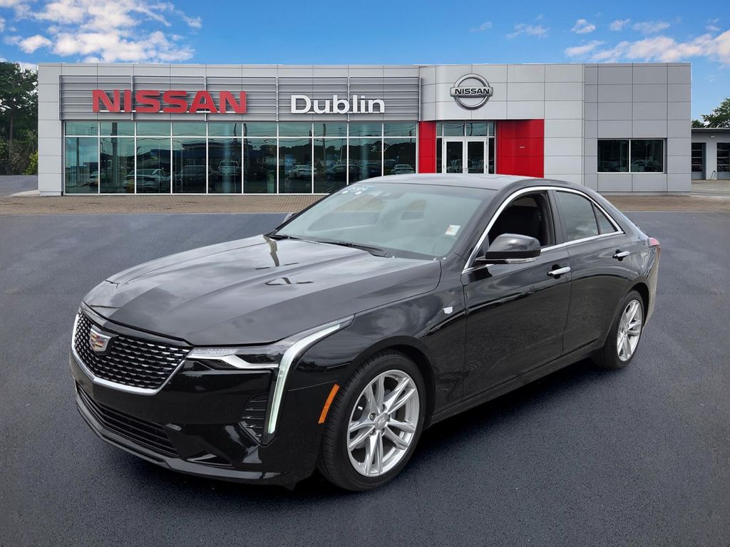 Black Raven 2024 Cadillac CT4 Luxury RWD Sedan Rear-Wheel Drive 8-Speed Automatic