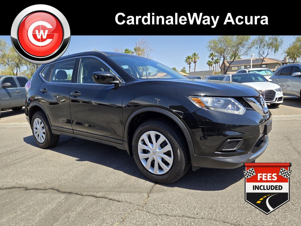 Gray (Magnetic Black) 2016 Nissan Rogue SUV / Crossover All-Wheel Drive Continuously Variable Transmission
