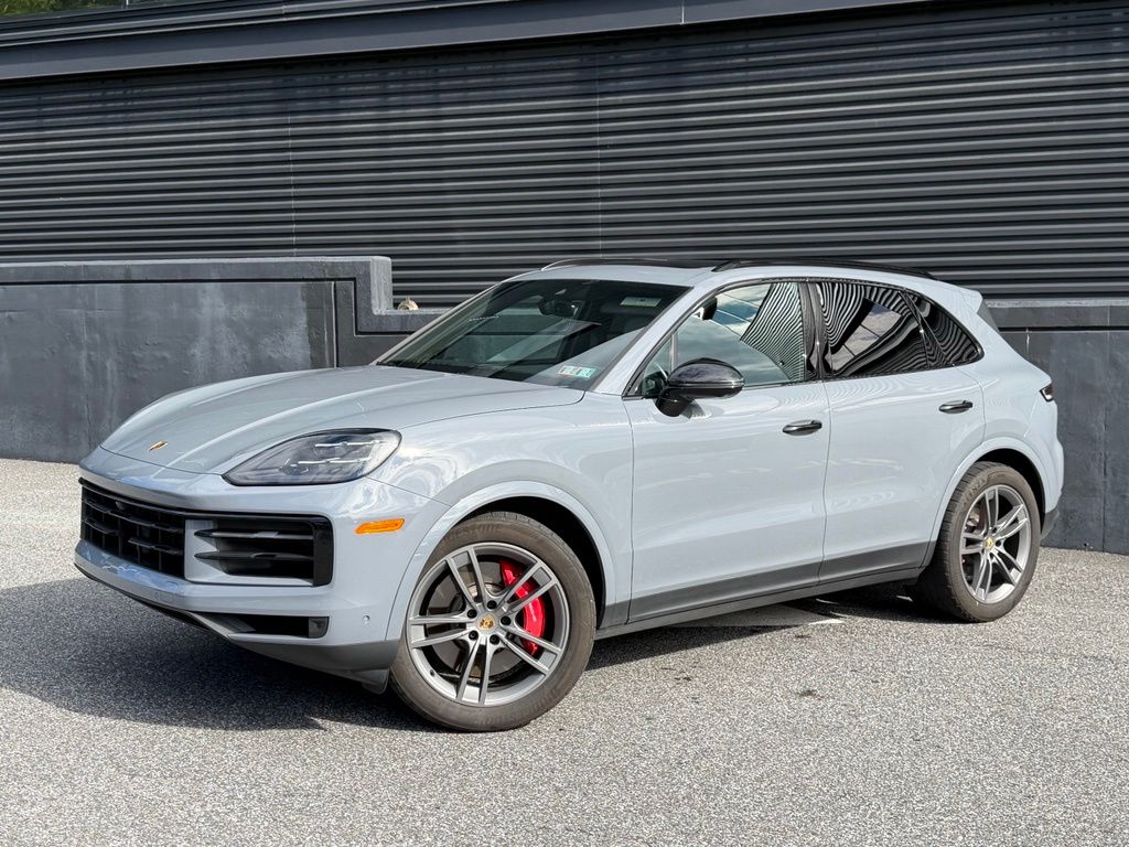 Gray (Arctic Grey) 2024 Porsche Cayenne SUV / Crossover All-Wheel Drive 8-Speed Automatic