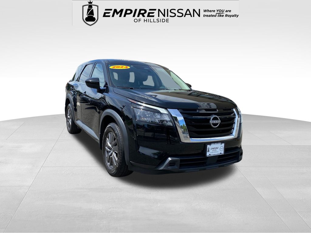 Super Black 2024 Nissan Pathfinder SUV / Crossover All-Wheel Drive 9-Speed Automatic