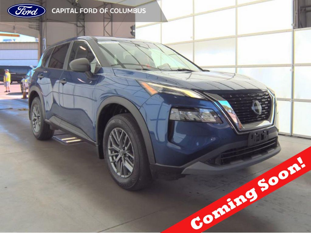 Caspian Blue Metallic 2023 Nissan Rogue SUV / Crossover All-Wheel Drive Continuously Variable Transmission
