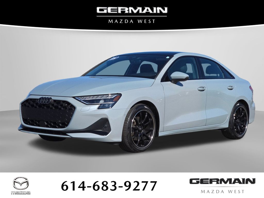 Arrow Gray Pearl Effect 2025 Audi A3 Sedan All-Wheel Drive 7-Speed Automatic