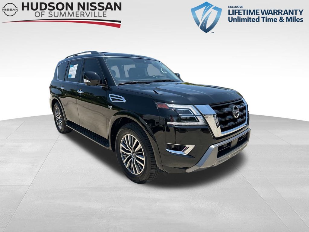 2022 Super Black Nissan Armada SL SUV