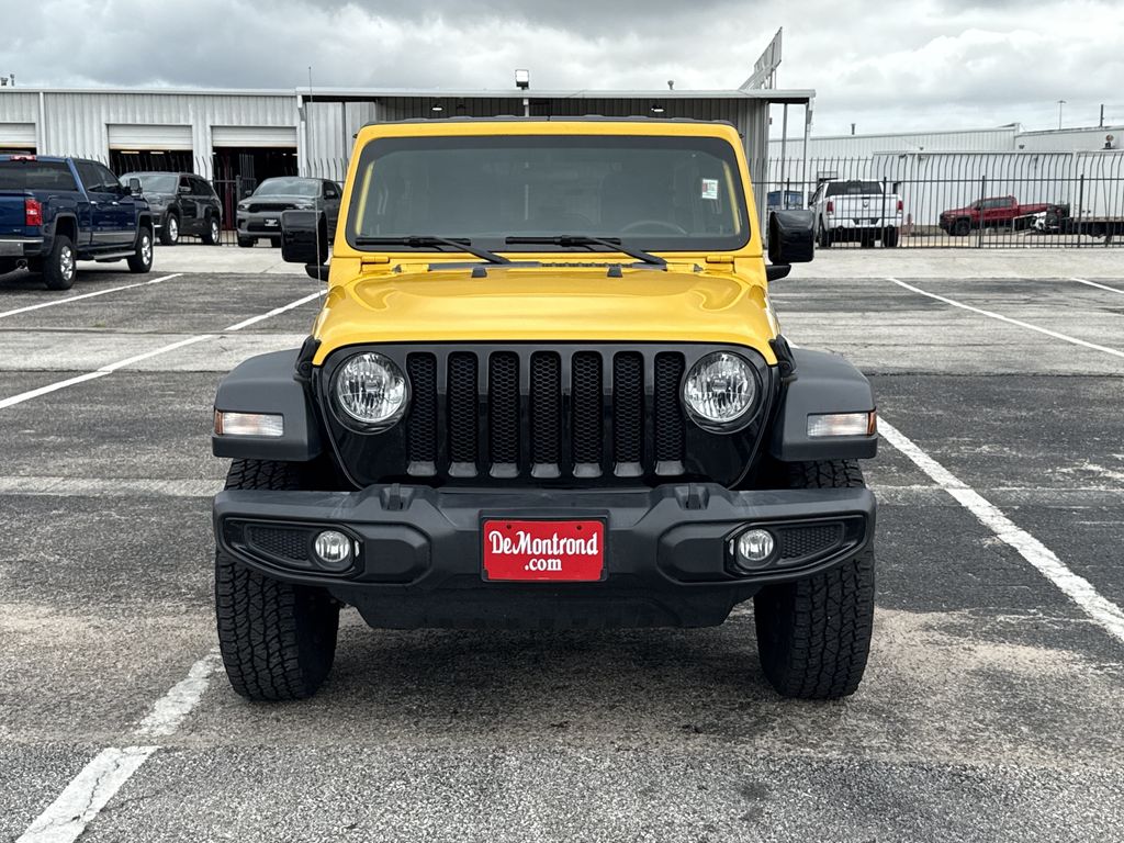 2021 Jeep Wrangler Unlimited Willys Yellow at Classic Elite Chevrolet Hwy 6