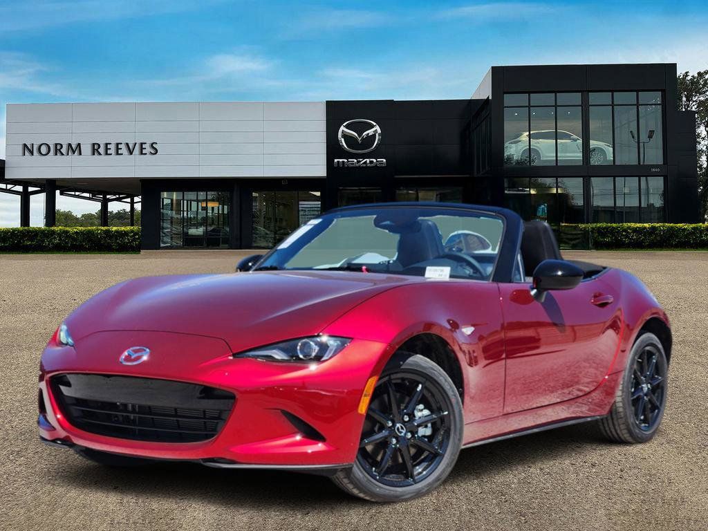 Soul Red Crystal Metallic 2026 Mazda MX-5 Miata Convertible Rear-Wheel Drive 6-Speed Manual