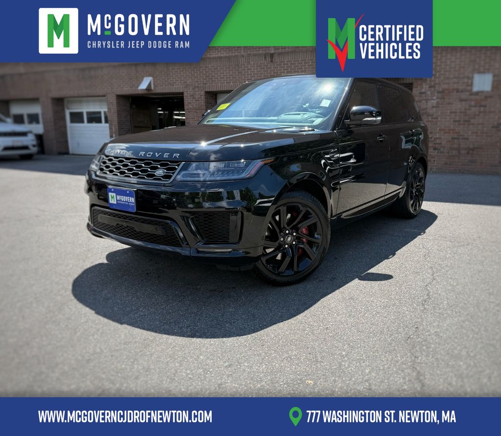 Black 2021 Land Rover Range Rover Sport SUV / Crossover All-Wheel Drive 8-Speed Automatic