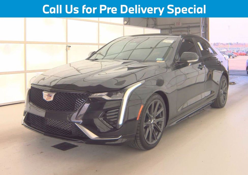 Black Raven 2023 Cadillac CT4 Sport RWD Sedan Rear-Wheel Drive 8-Speed Automatic