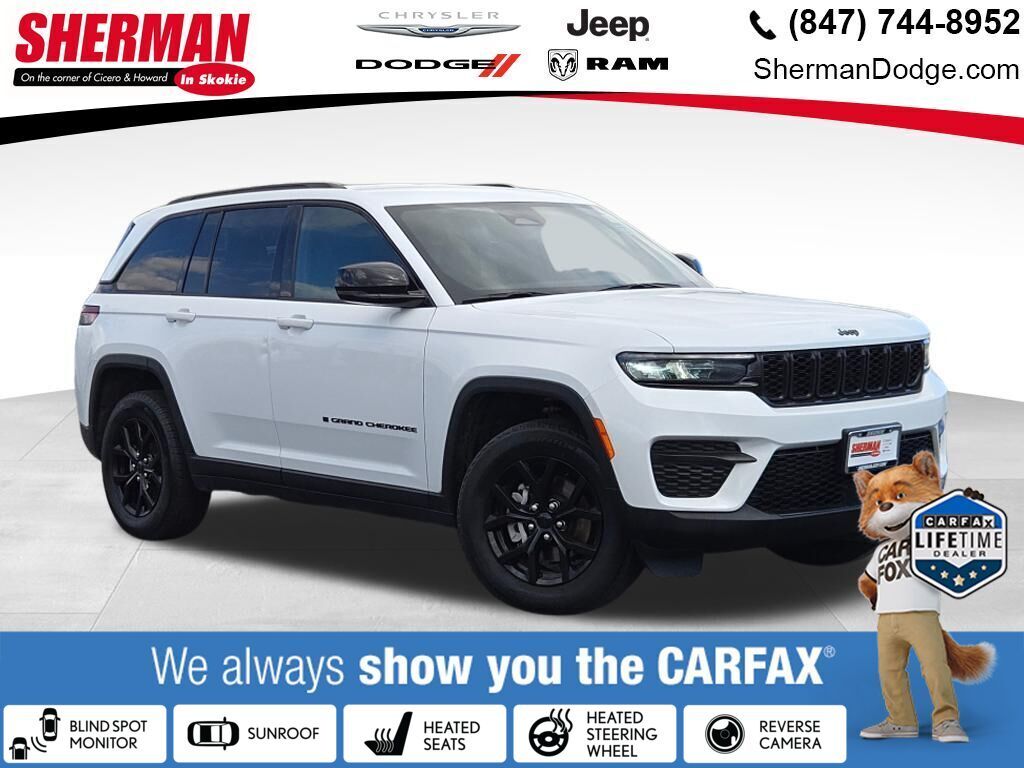 Bright White Clearcoat 2024 Jeep Grand Cherokee SUV / Crossover 4X2 8-Speed Automatic