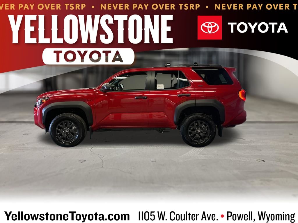 Supersonic Red 2026 Toyota 4Runner SUV / Crossover Four-Wheel Drive 8-Speed Automatic