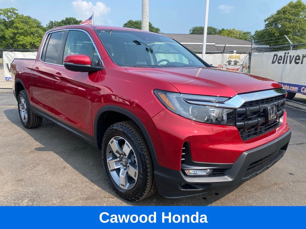 Radiant Red Metallic II 2026 Honda Ridgeline Pickup Truck All-Wheel Drive 9-Speed Automatic