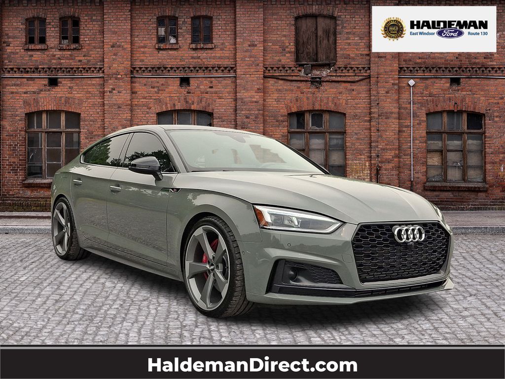 Gray 2019 Audi S5 Sportback Sedan All-Wheel Drive 8-Speed Automatic