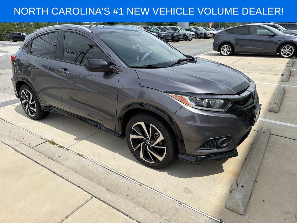 Gray (Modern Steel Metallic) 2019 Honda HR-V SUV / Crossover All-Wheel Drive Continuously Variable Transmission