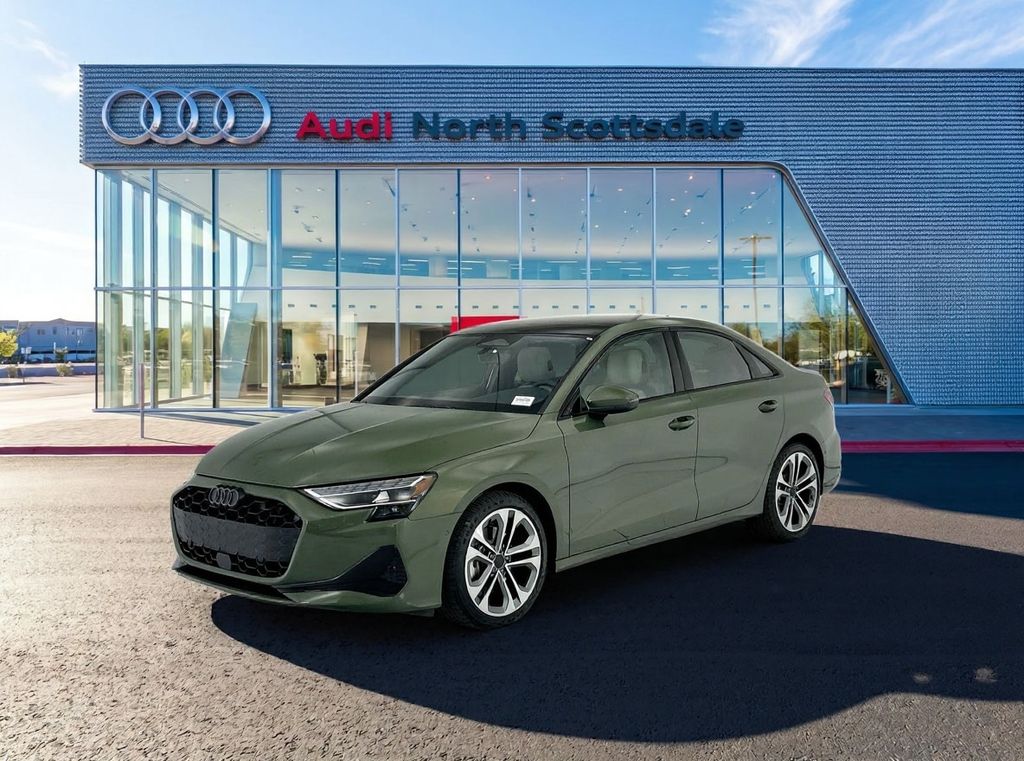 District Green Metallic 2026 Audi A3 Sedan All-Wheel Drive 7-Speed Automatic