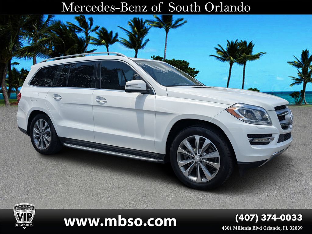 Polar White 2016 Mercedes-Benz GL-Class SUV / Crossover All-Wheel Drive 7-Speed Automatic