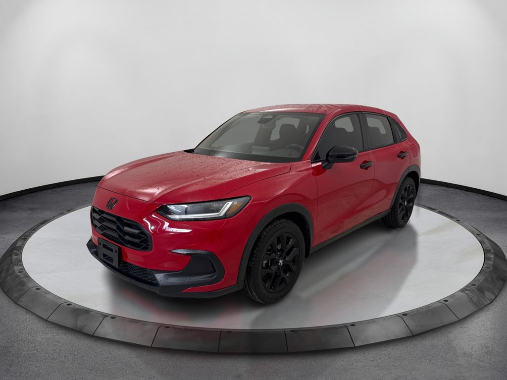 Red 2023 Honda HR-V SUV / Crossover Front-Wheel Drive Continuously Variable Transmission