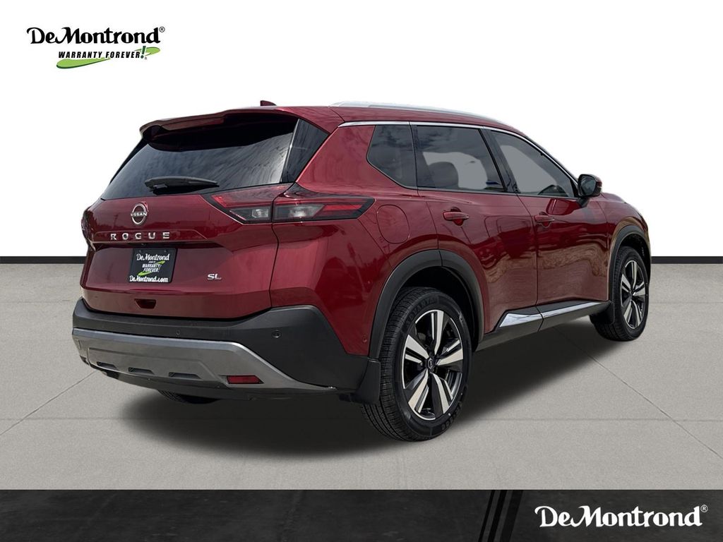 2023 Nissan Rogue SL Red at South Houston Nissan