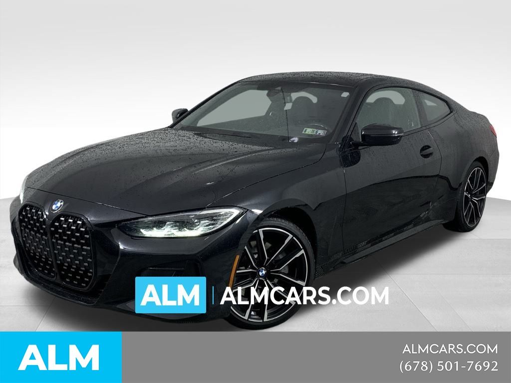Black Sapphire Metallic 2023 BMW 4 Series 430i Coupe xDrive Coupe All-Wheel Drive 8-Speed Automatic