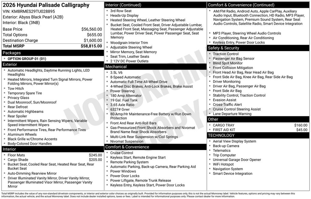 New 2026 Black Hyundai Calligraphy image 28