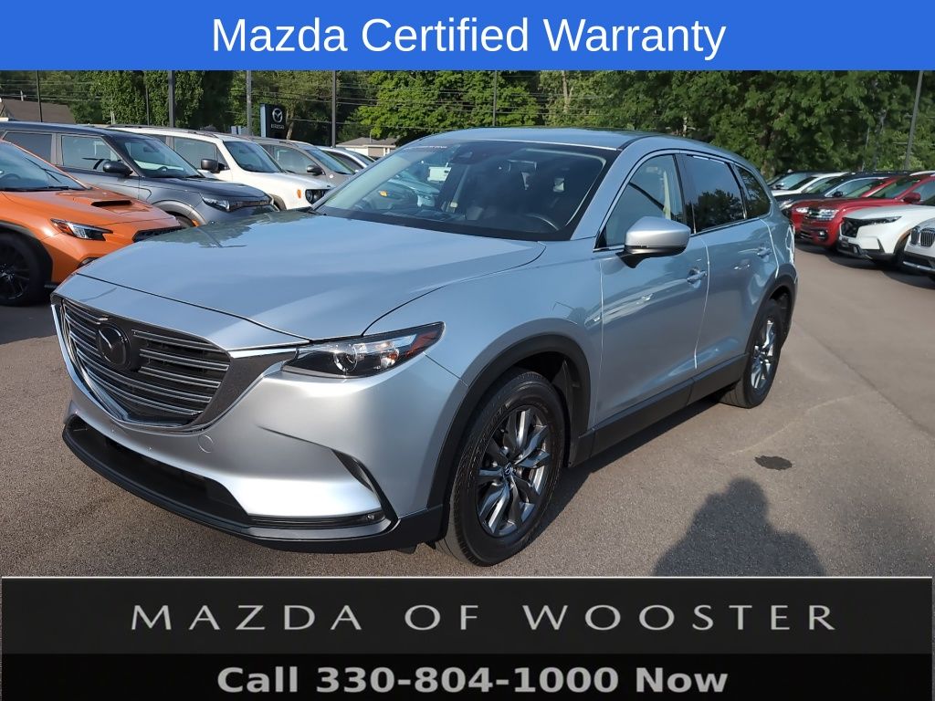 Sonic Silver Metallic 2023 Mazda CX-9 SUV / Crossover All-Wheel Drive 6-Speed Automatic
