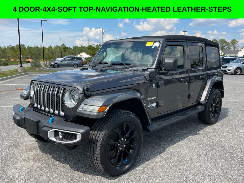 Gray (Granite Crystal Metallic Clearcoat) 2023 Jeep Wrangler 4xe SUV / Crossover Four-Wheel Drive 8-Speed Automatic