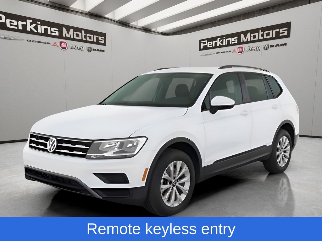 White 2020 Volkswagen Tiguan SUV / Crossover All-Wheel Drive 8-Speed Automatic
