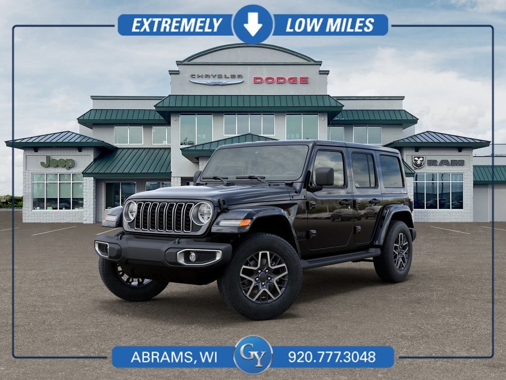 Black Clearcoat 2026 Jeep Wrangler SUV / Crossover Four-Wheel Drive 8-Speed Automatic