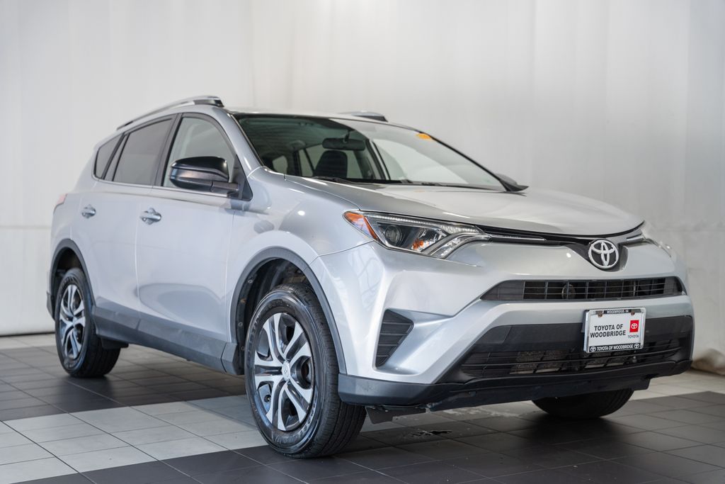 Silver Sky Metallic 2016 Toyota RAV4 SUV / Crossover All-Wheel Drive 6-Speed Automatic