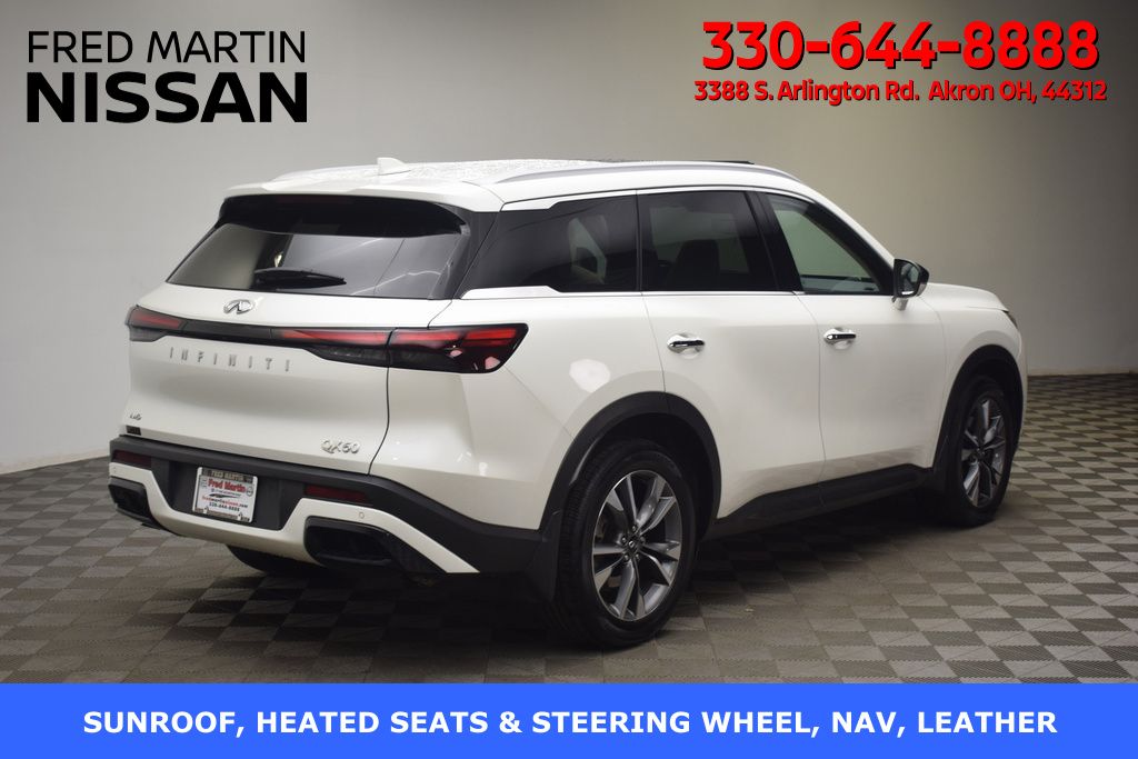 used 2025 INFINITI QX60 car, priced at $46,500