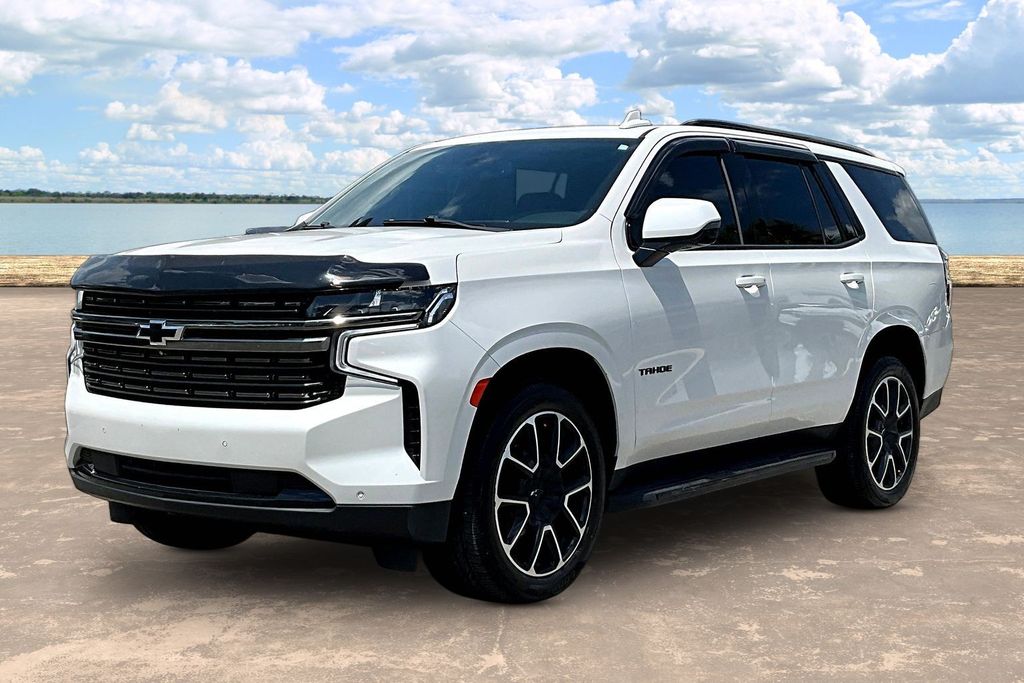 White (Iridescent Pearl Tricoat) 2022 Chevrolet Tahoe SUV / Crossover 4X2