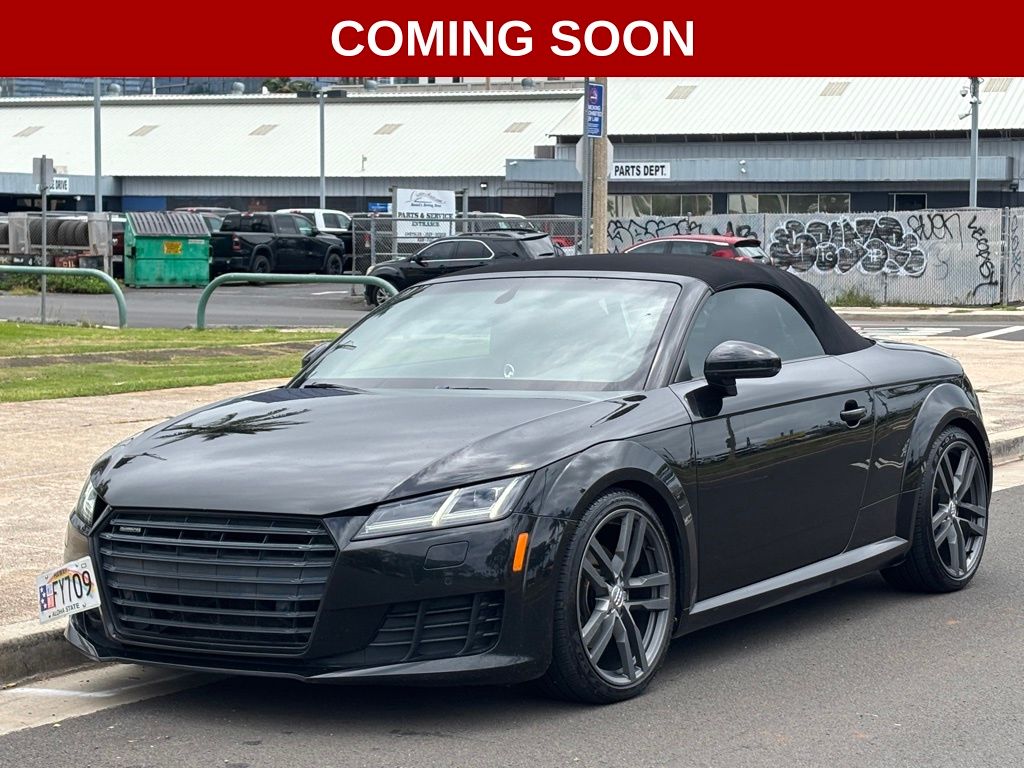 Brilliant Black 2016 Audi TT 2.0T quattro Roadster AWD Convertible All-Wheel Drive 6-Speed Automatic