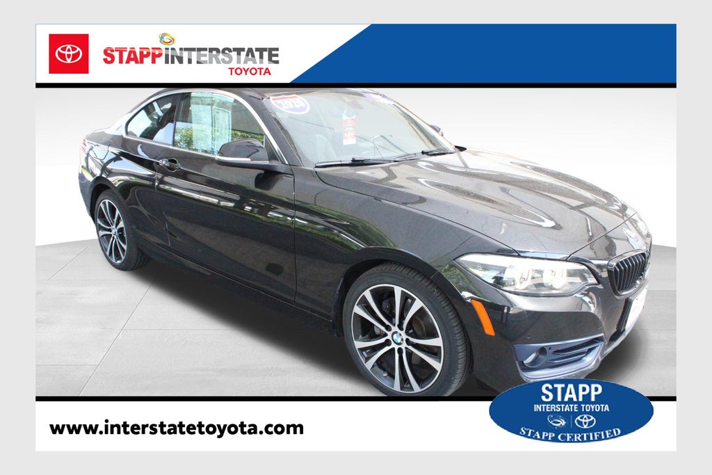 Black Sapphire Metallic 2020 BMW 2 Series Coupe All-Wheel Drive 8-Speed Automatic