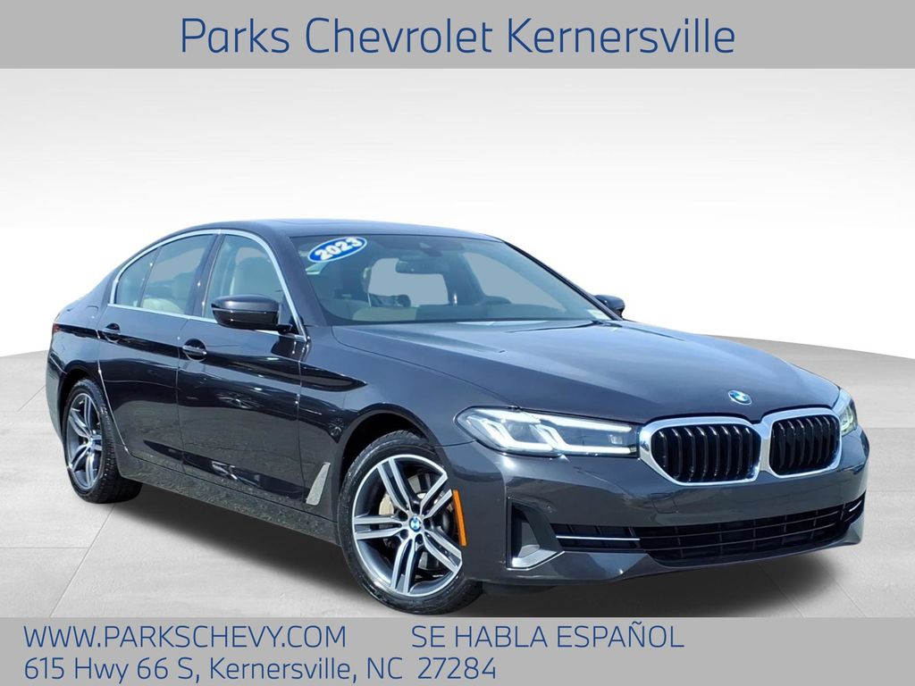 Gray (Dark Graphite) 2023 BMW 5 Series 530i xDrive AWD Sedan All-Wheel Drive 8-Speed Automatic