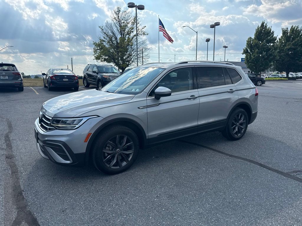 2022 Volkswagen Tiguan 2.0T SE Silver at Bob Ruth Ford