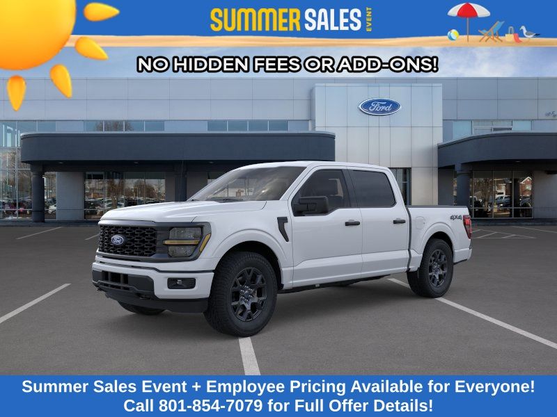 Oxford White 2026 Ford F-150 STX SuperCrew 4WD Pickup Truck Four-Wheel Drive Automatic