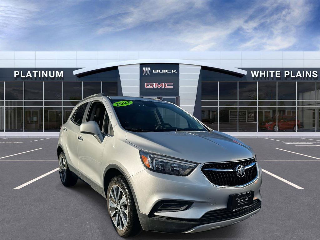 Quicksilver Metallic 2022 Buick Encore Preferred AWD SUV / Crossover All-Wheel Drive 6-Speed Automatic Overdrive