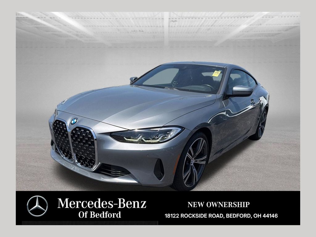 Skyscraper Gray Metallic 2023 BMW 4 Series Coupe All-Wheel Drive 8-Speed Automatic