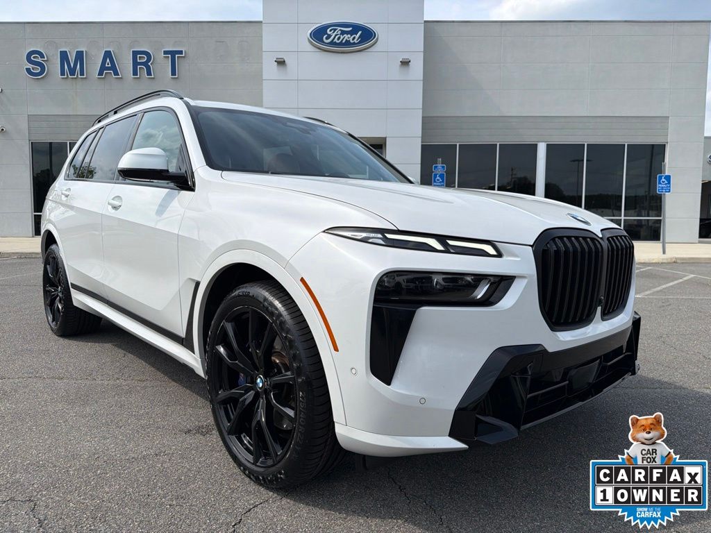 Mineral White Metallic 2024 BMW X7 xDrive40i AWD SUV / Crossover All-Wheel Drive Automatic