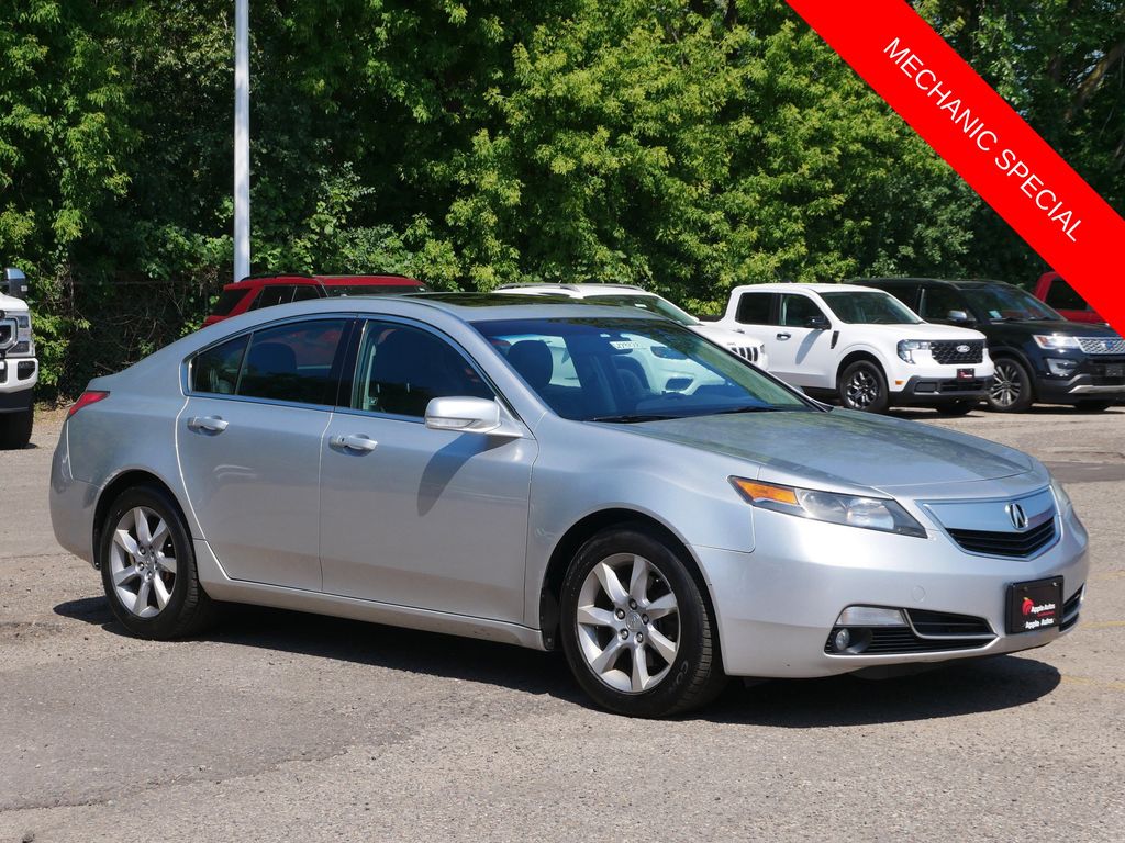 2012 Acura TL Sedan Front-Wheel Drive 6-Speed Automatic