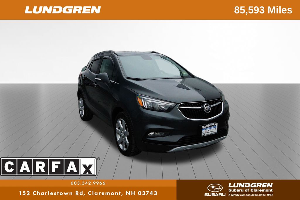 Graphite Gray Metallic 2017 Buick Encore Preferred II AWD SUV / Crossover All-Wheel Drive 6-Speed Automatic Overdrive