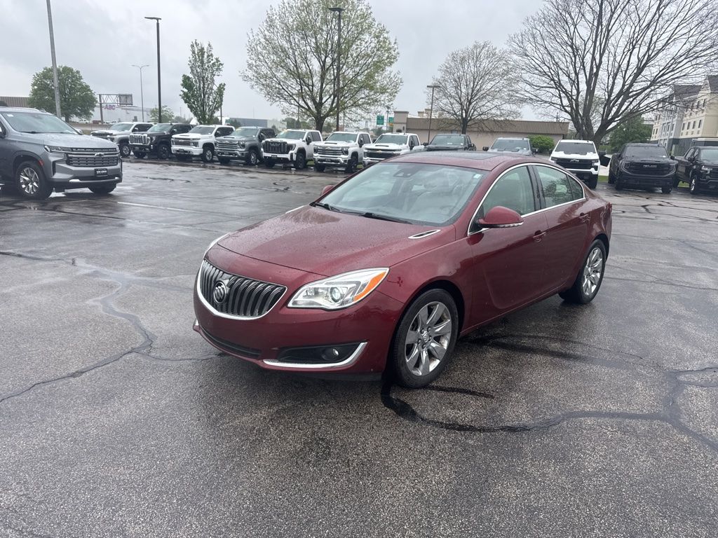 Crimson Red Tintcoat 2016 Buick Regal Premium II Sedan FWD Sedan Front-Wheel Drive 6-Speed Automatic