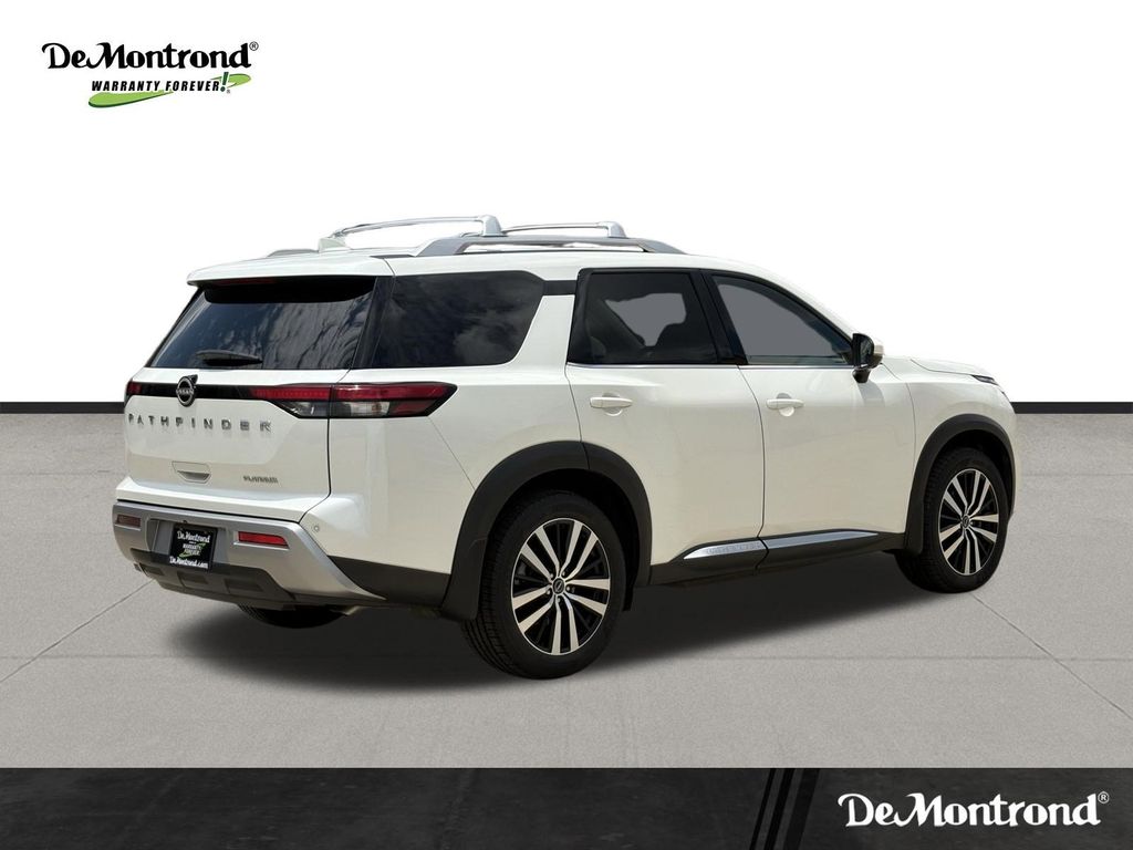2023 Nissan Pathfinder Platinum White at Community Toyota