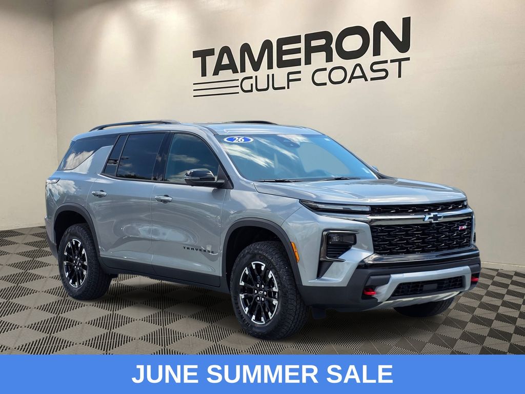 Sterling Gray Metallic 2026 Chevrolet Traverse Z71 AWD SUV / Crossover Four-Wheel Drive 8-Speed Automatic