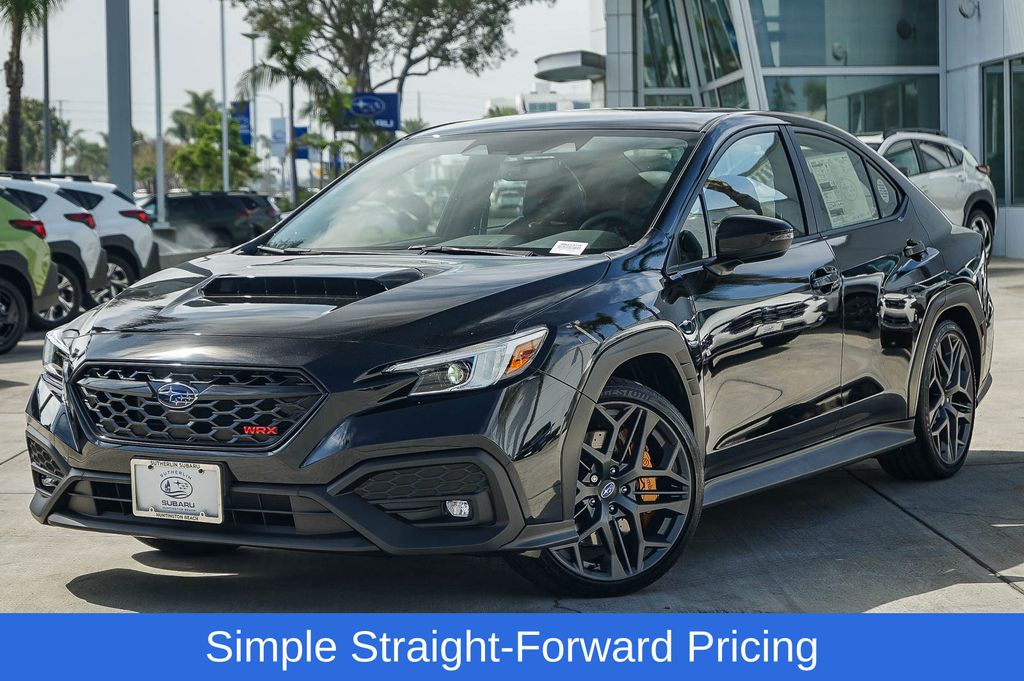 Black / Silver 2026 Subaru WRX tS AWD Sedan All-Wheel Drive 6-Speed Manual