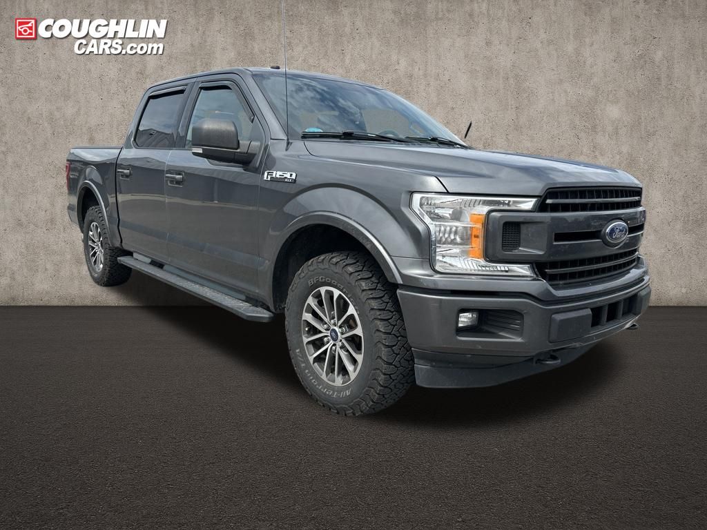 Gray (Magnetic) 2018 Ford F-150 Pickup Truck Four-Wheel Drive Automatic