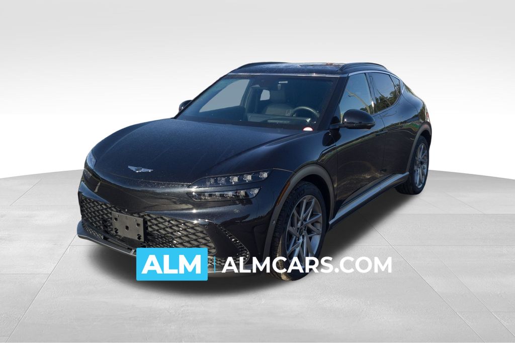 Vik Black 2024 Genesis GV60 Advanced AWD SUV / Crossover All-Wheel Drive 1-Speed Automatic